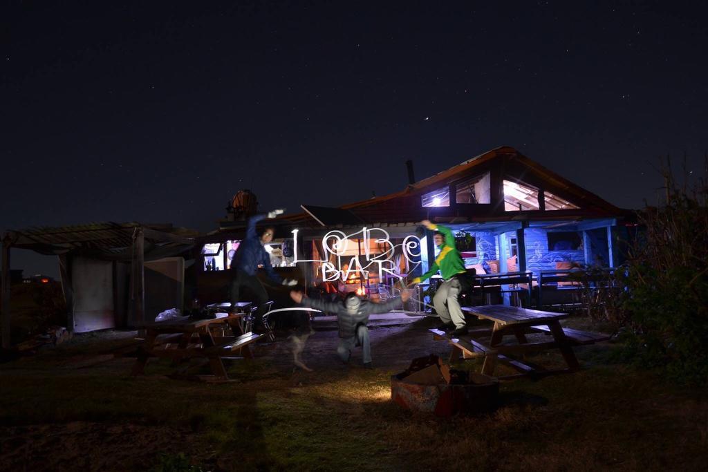 Lobo Hostel Bar Cabo Polonio Exterior foto
